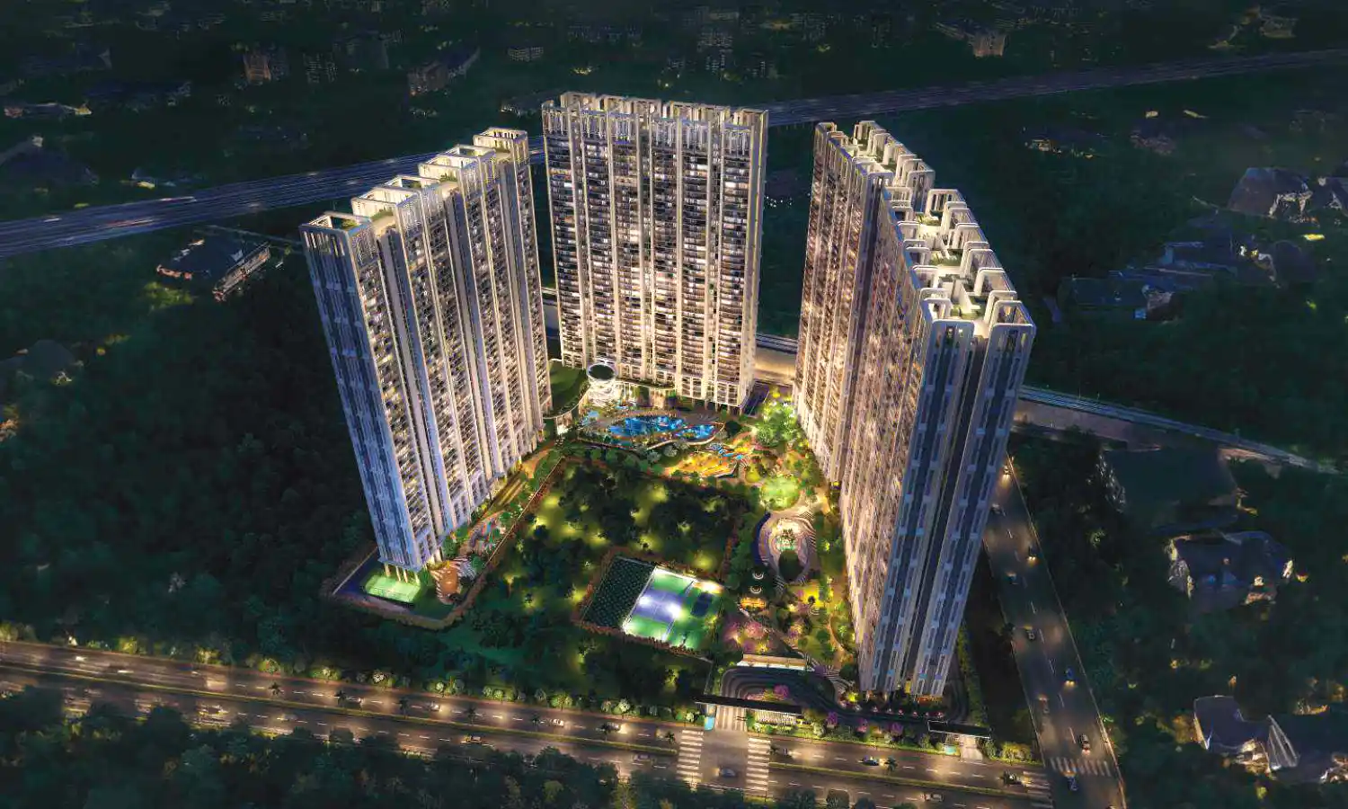 3 BHK Floor Plan DXP Estate
