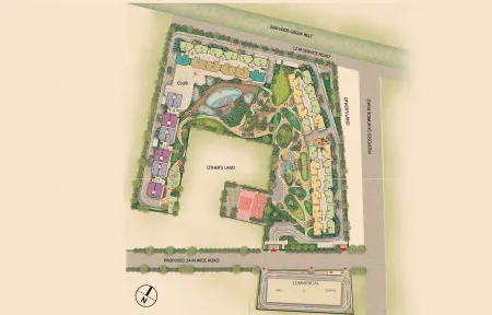Site Plan Signature Global DXP Estate
