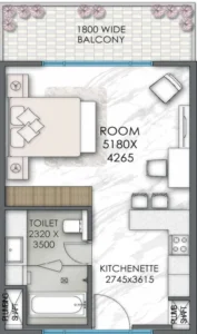Studio Floor Plan