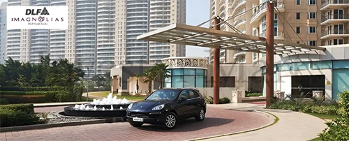 DLF Magnolias master plan site layout