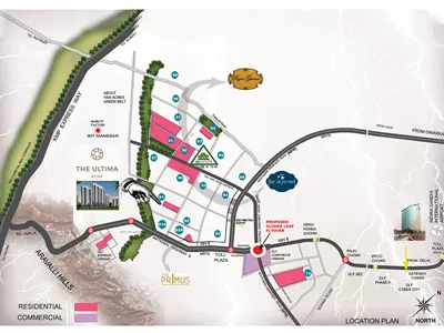 DLF The Ultima location map Sector 81 DLF Garden City Gurgaon connectivity