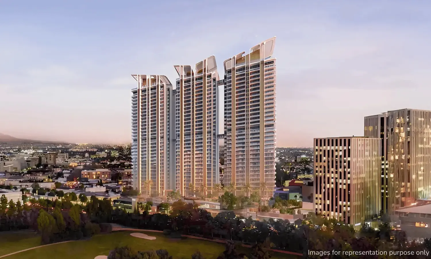 M3M GIC Manesar luxury apartments township view IMT Manesar