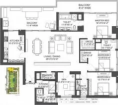 M3M Golf Estate 3 BHK premium interior design