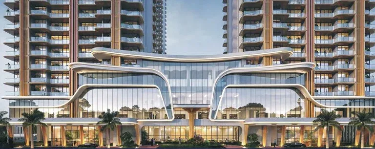 Luxury Gurgaon skyline at dusk