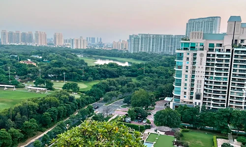 DLF Aralias swimming pool and wellness center